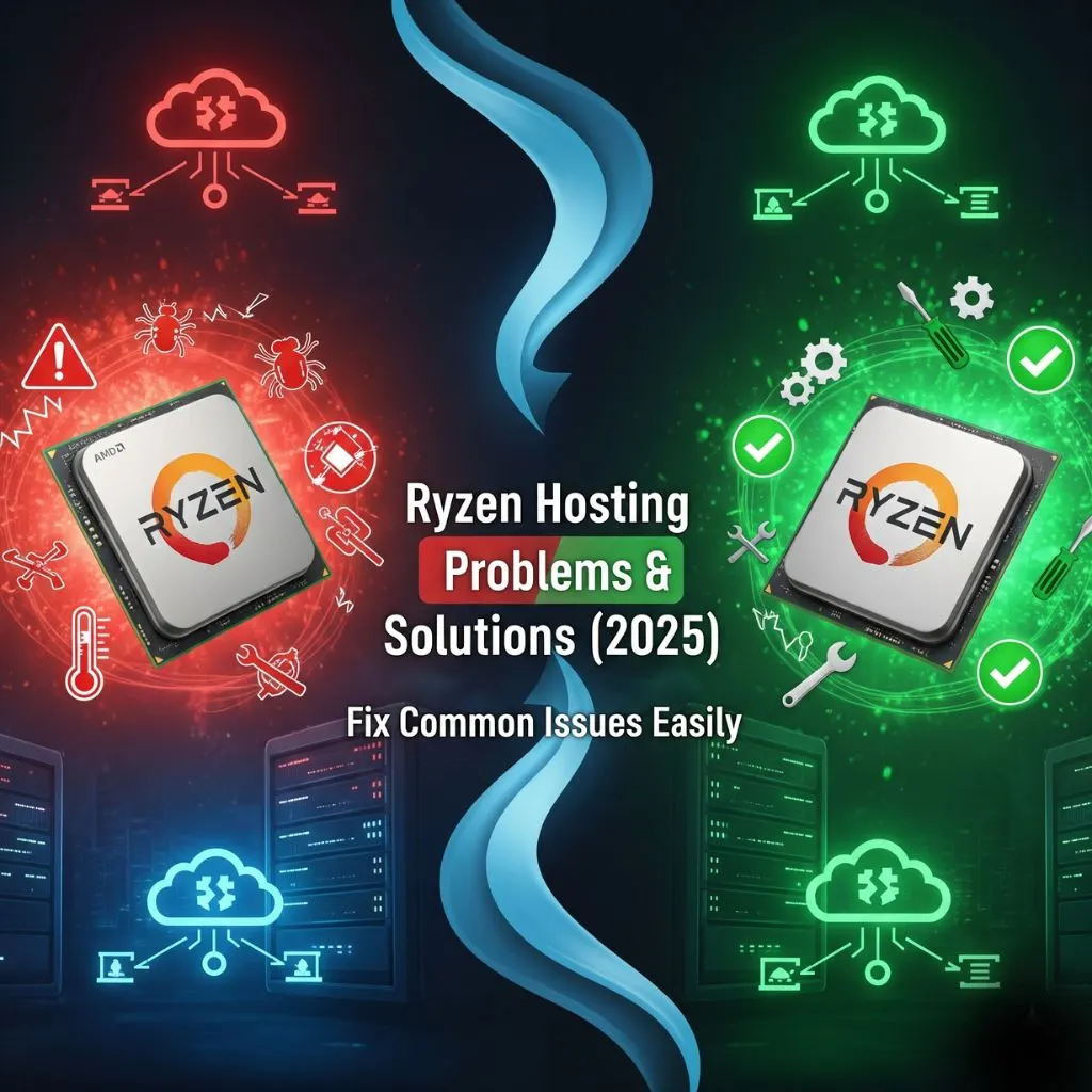 Top Solutions for Common Ryzen Hosting Problems