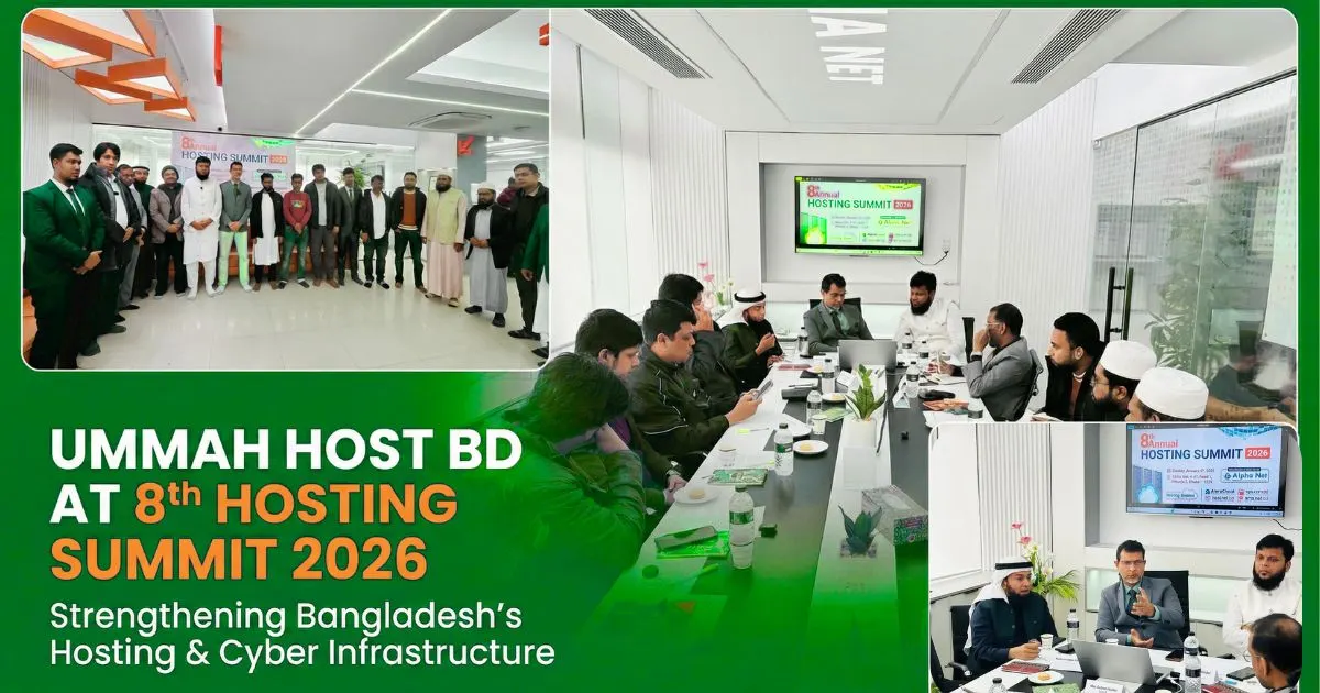 Ummah Host BD joined the 8th Hosting Summit 2026