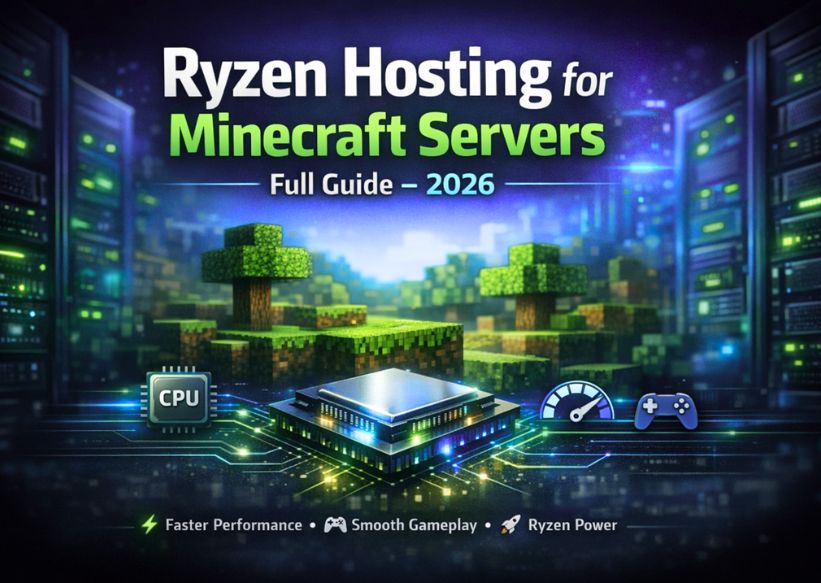 Ryzen Hosting for Minecraft Servers
