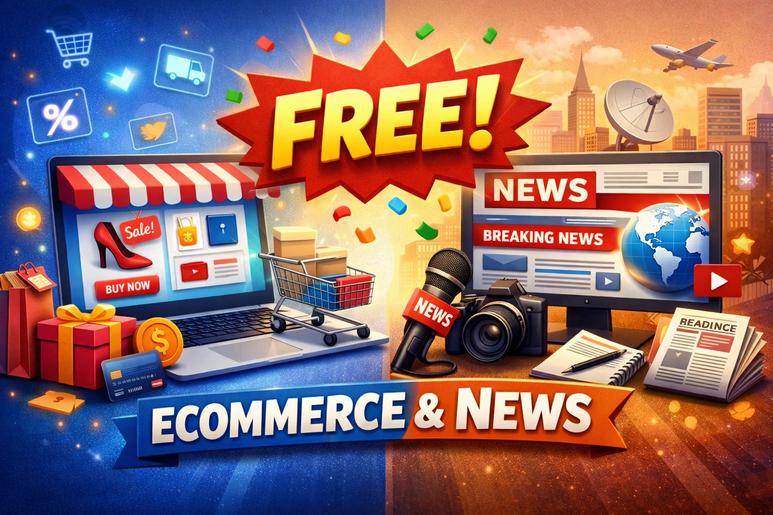 free news ecommerce