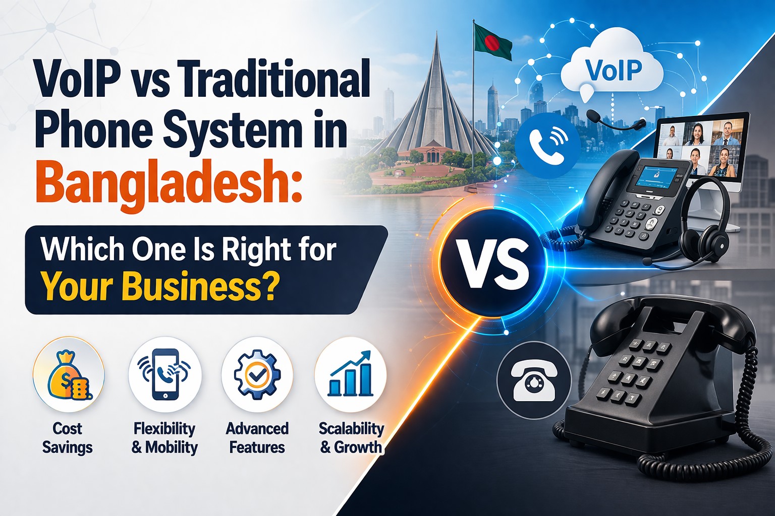 VoIP vs Traditional Phone System in Bangladesh