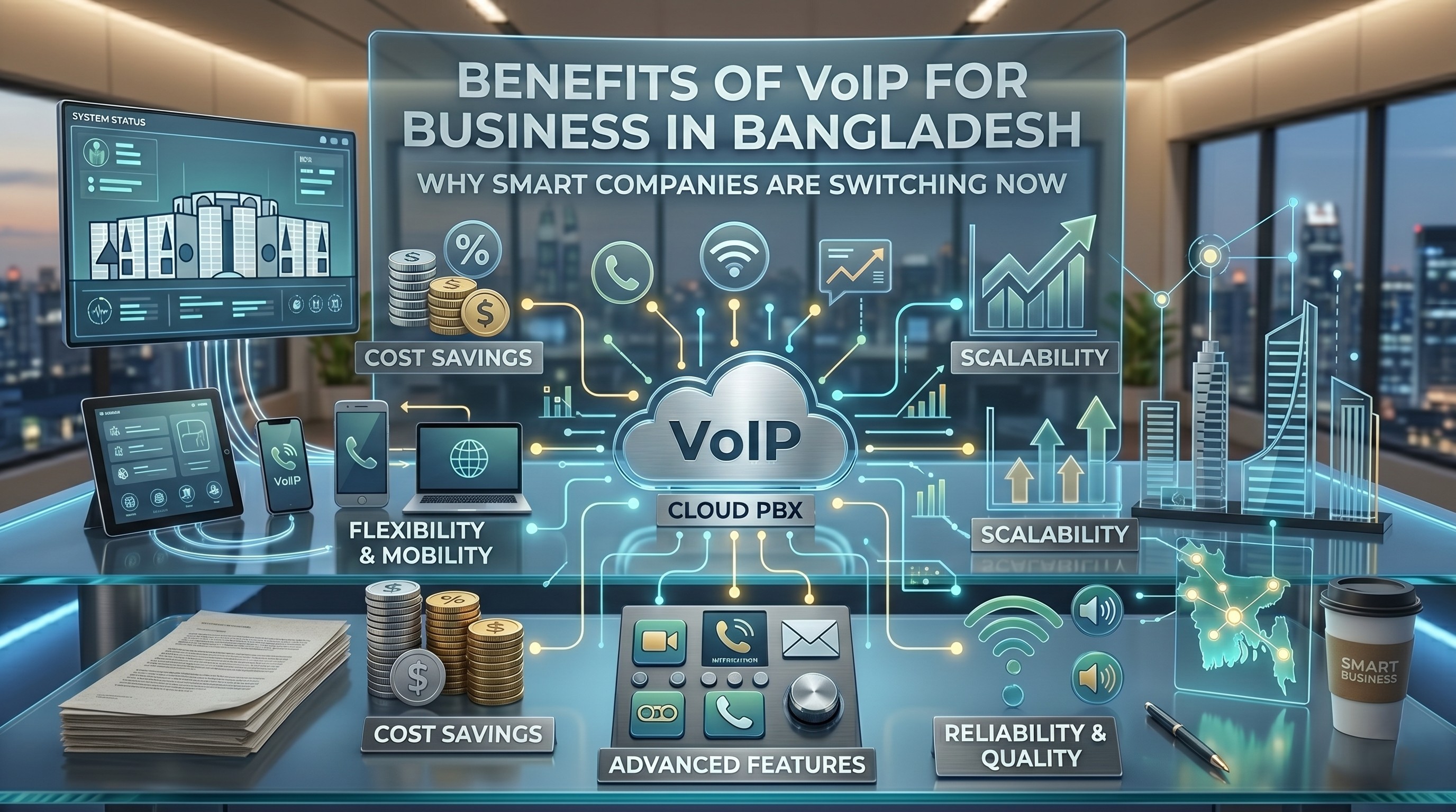 Benefits of VoIP for Business in Bangladesh