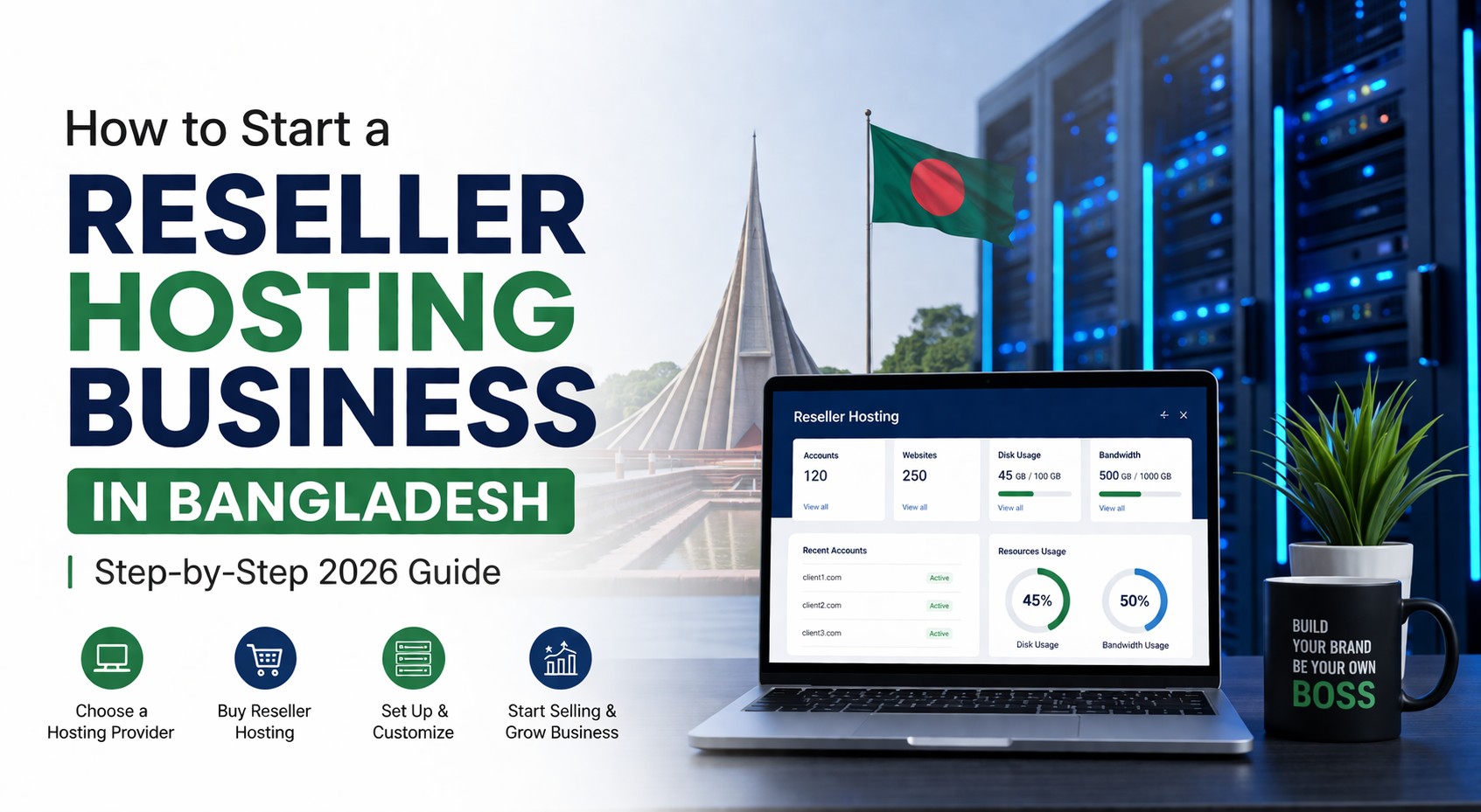 How to Start a Reseller Hosting Business in Bangladesh