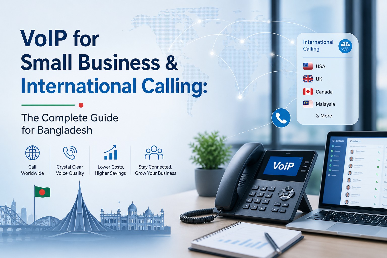VoIP for Small Business & International Calling