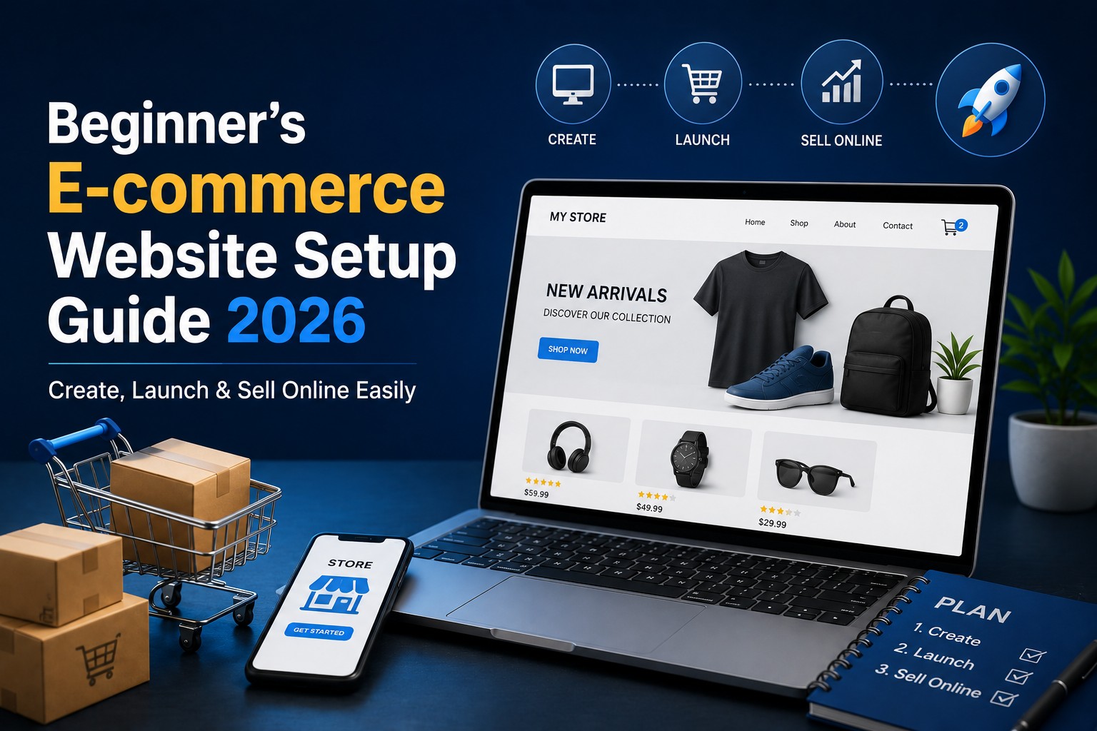 Beginner-Friendly E-commerce Website Setup Guide