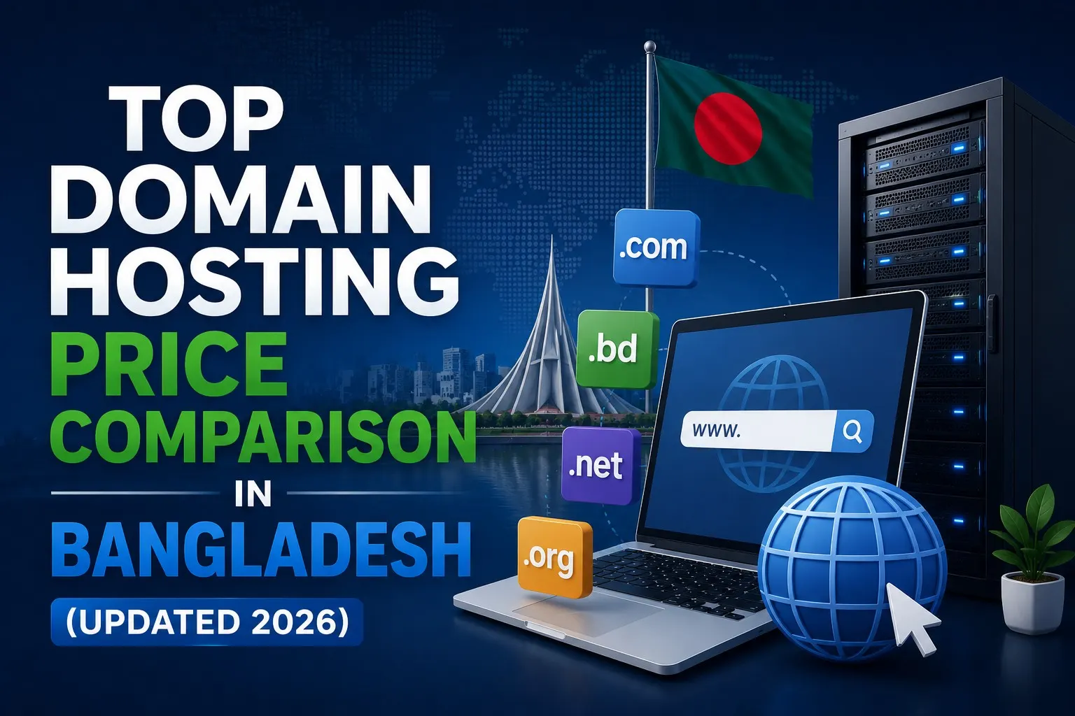 Top Domain Hosting Price Comparison in Bangladesh