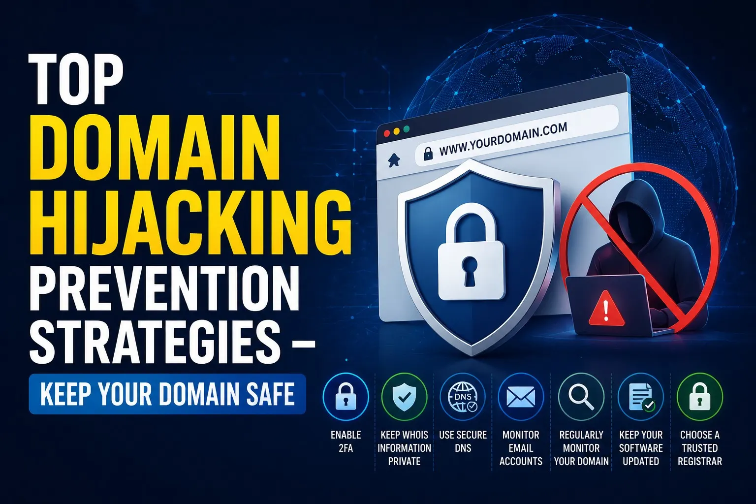 Top Domain Hijacking Prevention Strategies