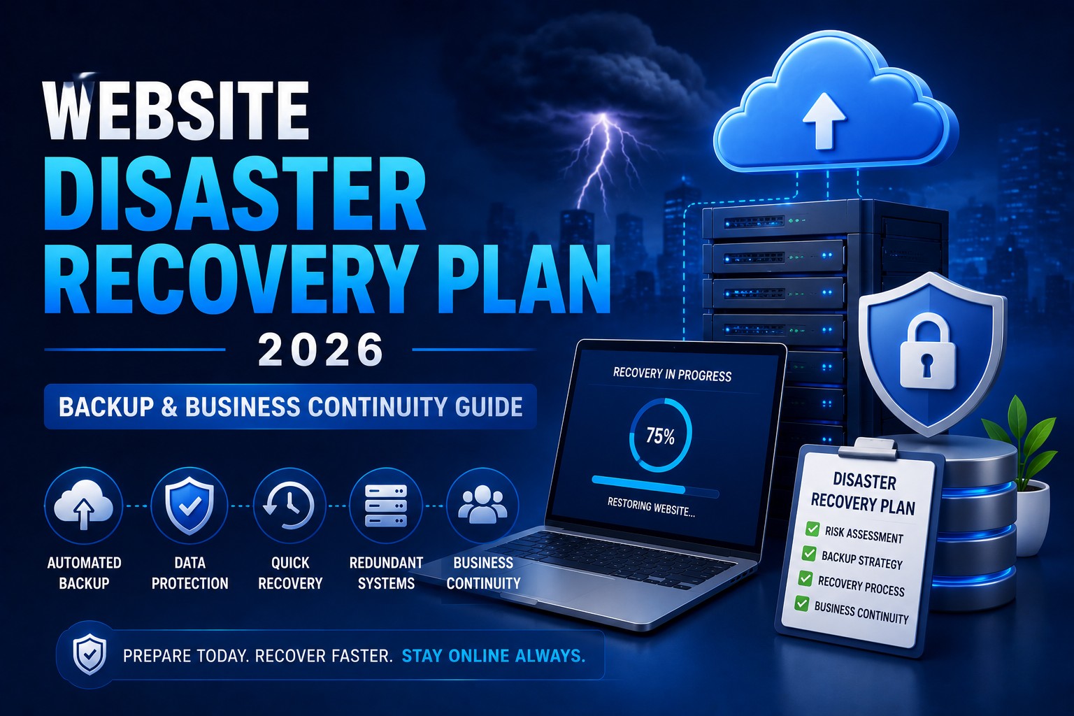 Website Disaster Recovery Plan 2026