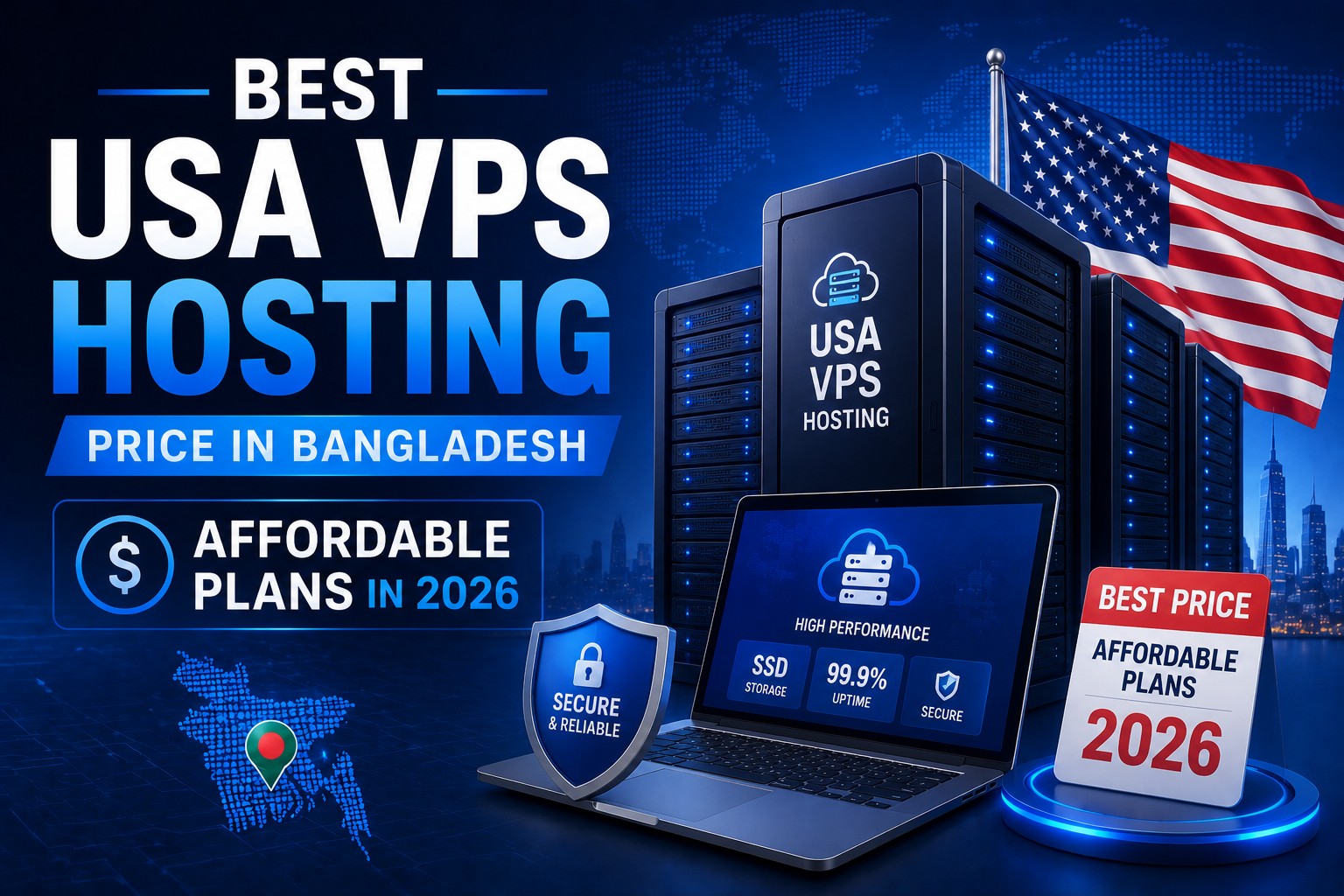 Best USA VPS Hosting Price in Bangladesh