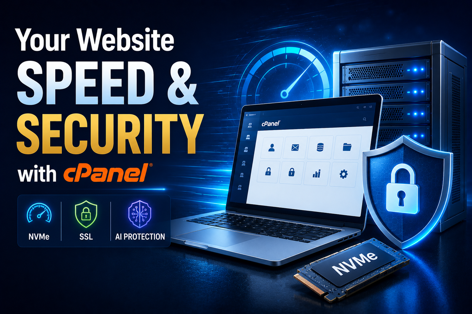 Your Website Speed & Security with cPanel