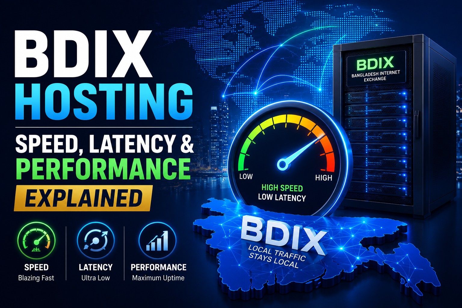 BDIX Hosting Speed, Latency & Performance Explained