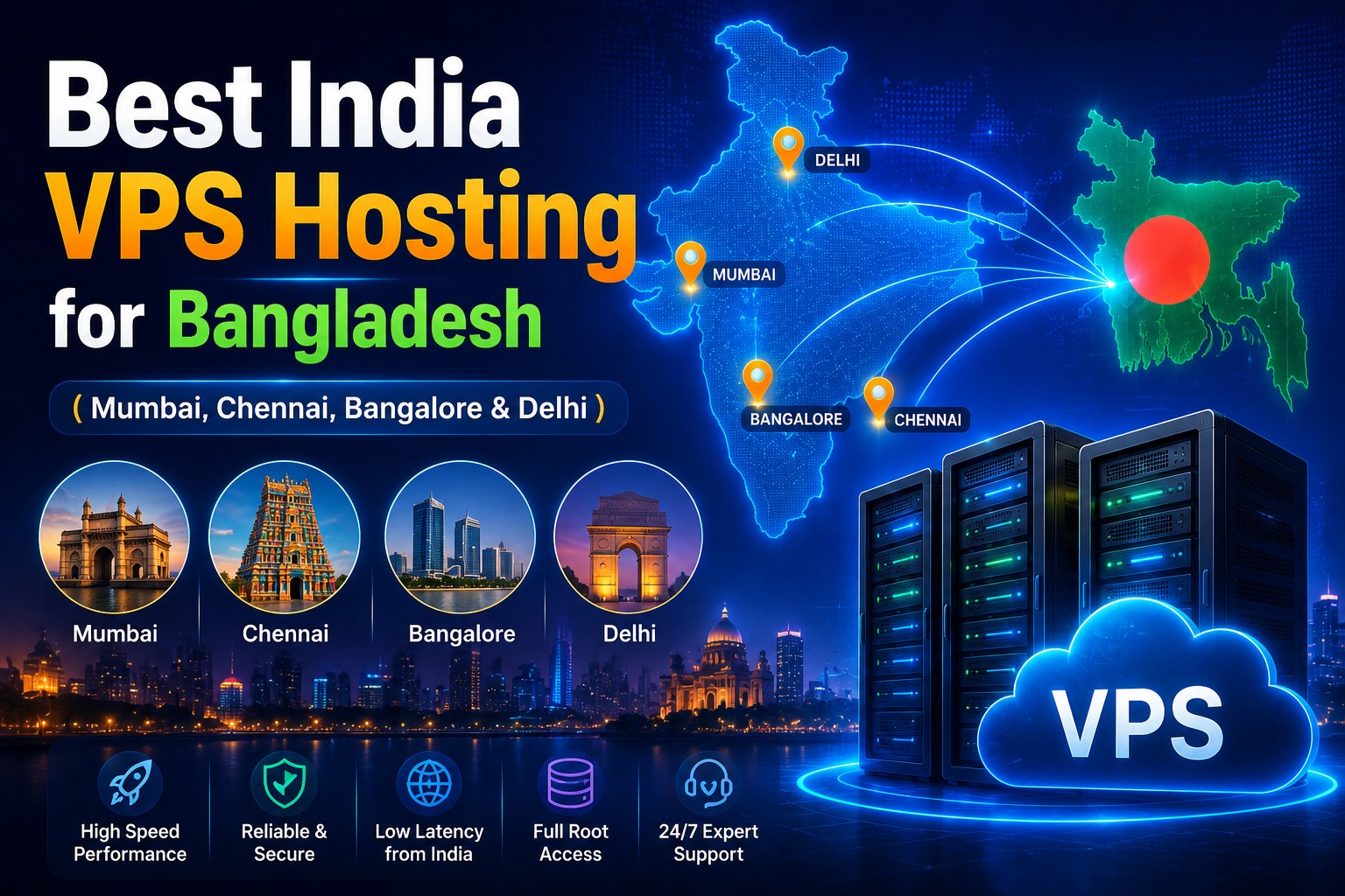 Best India VPS Hosting for Bangladesh