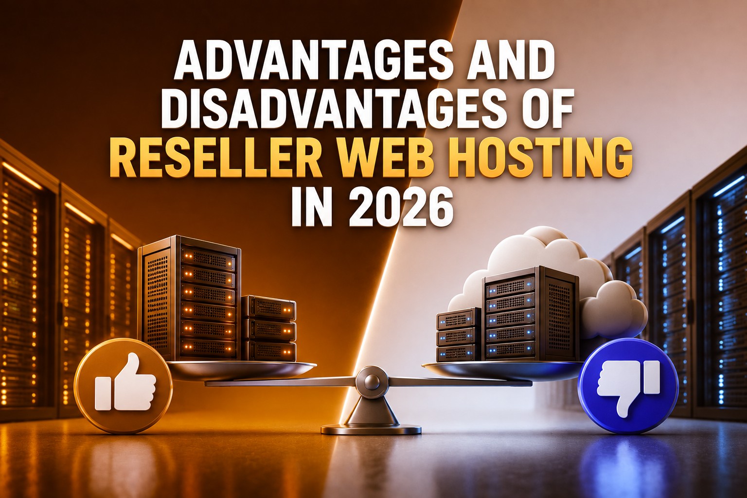 Advantages and Disadvantages of Reseller Web Hosting