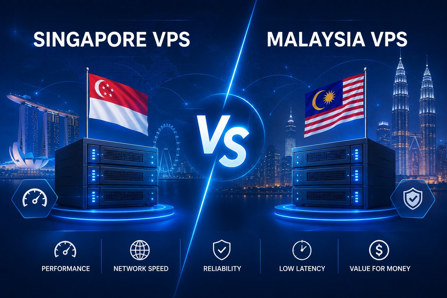 Singapore VPS vs Malaysia VPS
