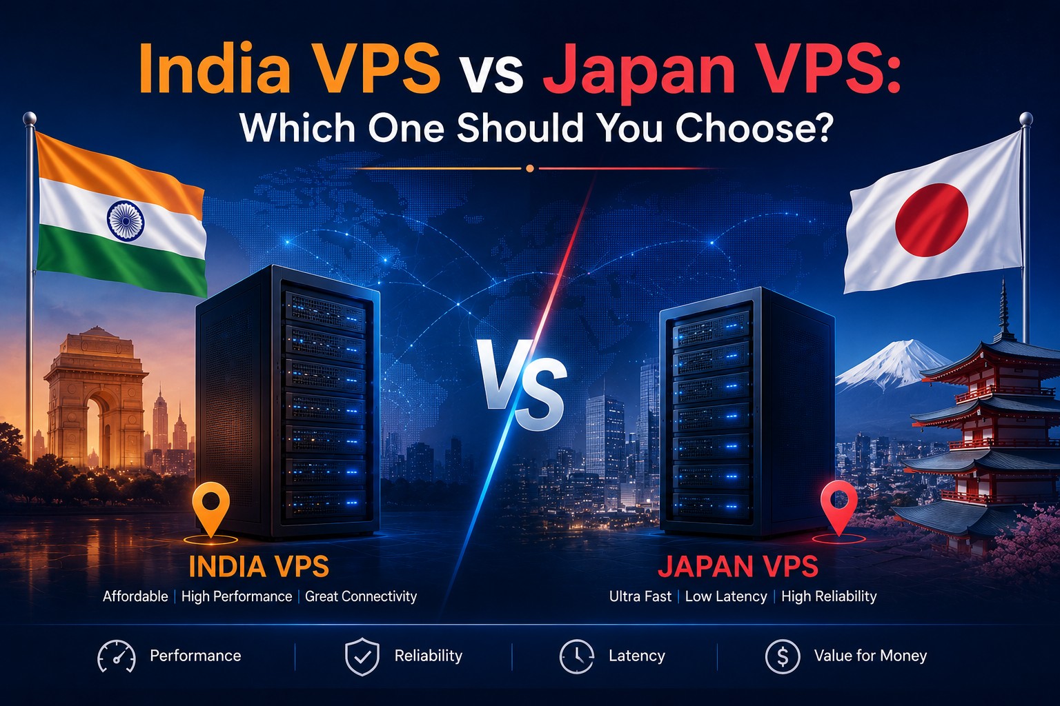 India VPS vs Japan VPS