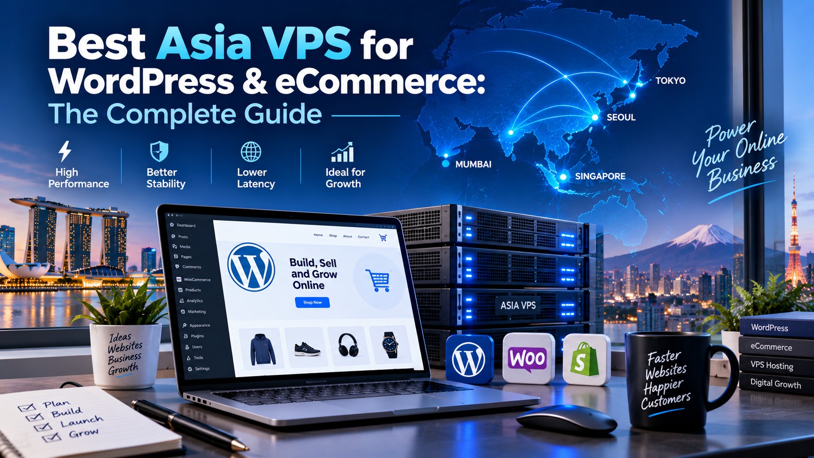 best asia VPS for wordPress & eCommerce