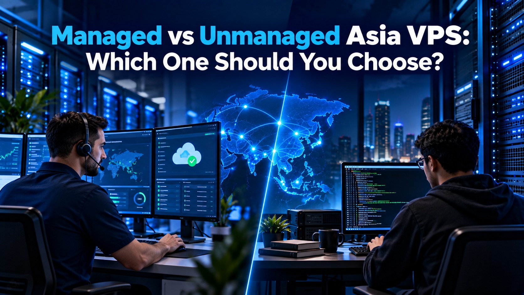 managed vs unmanaged asia VPS
