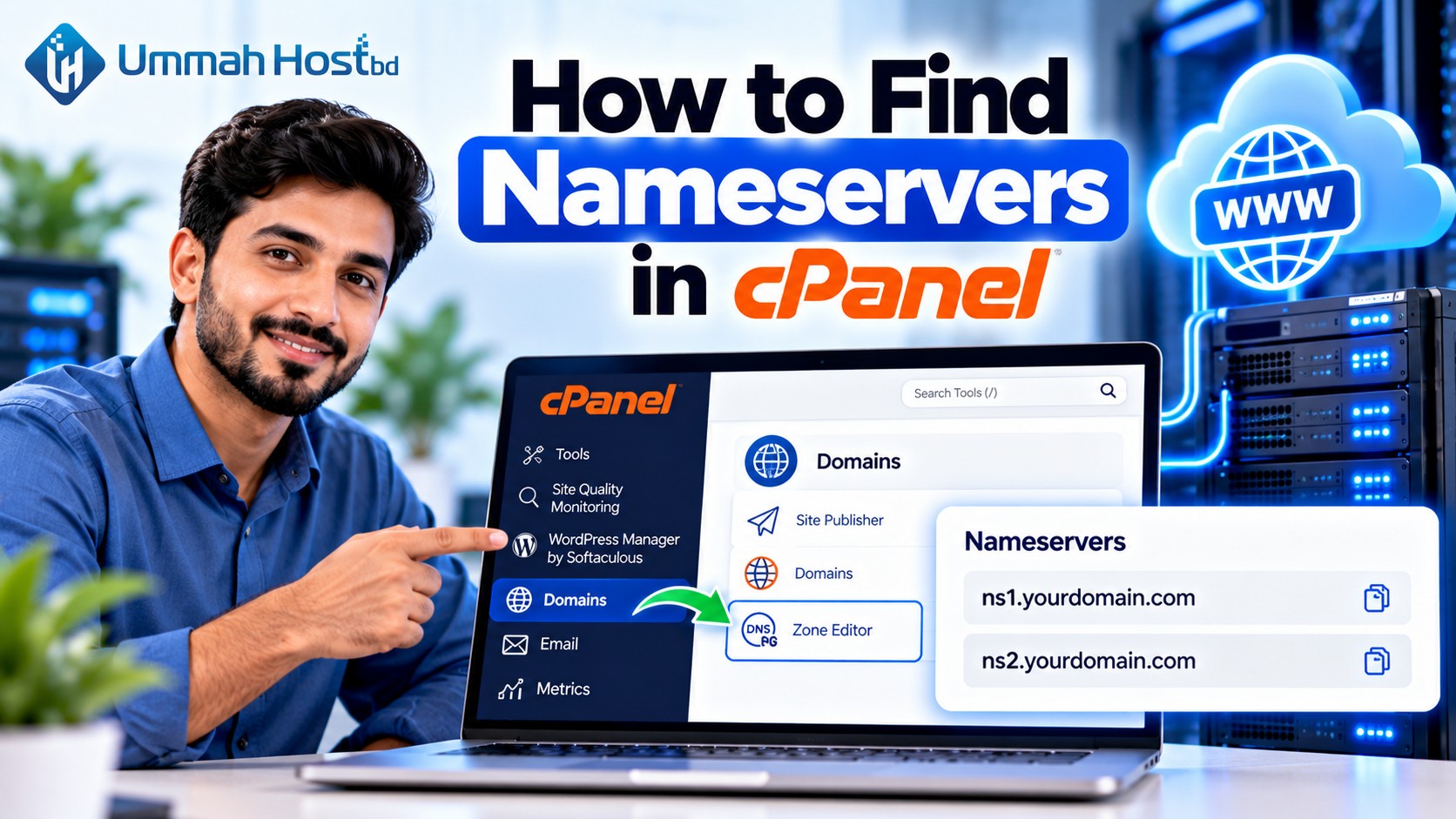 How to Find Nameservers in cPanel