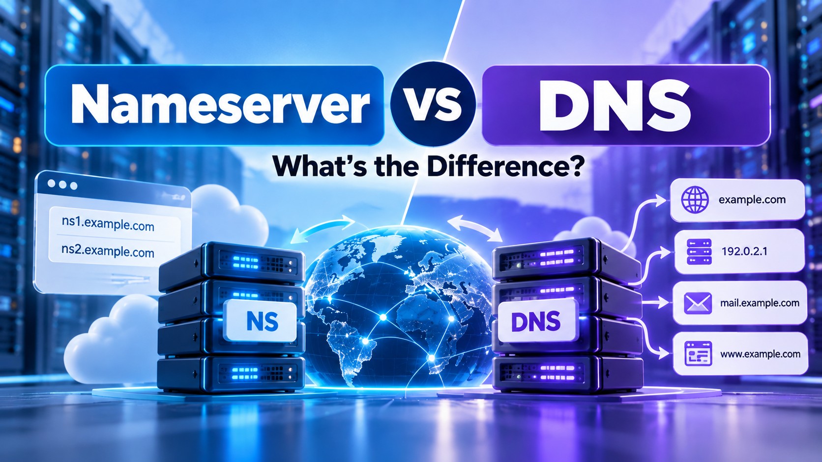 Nameserver vs DNS