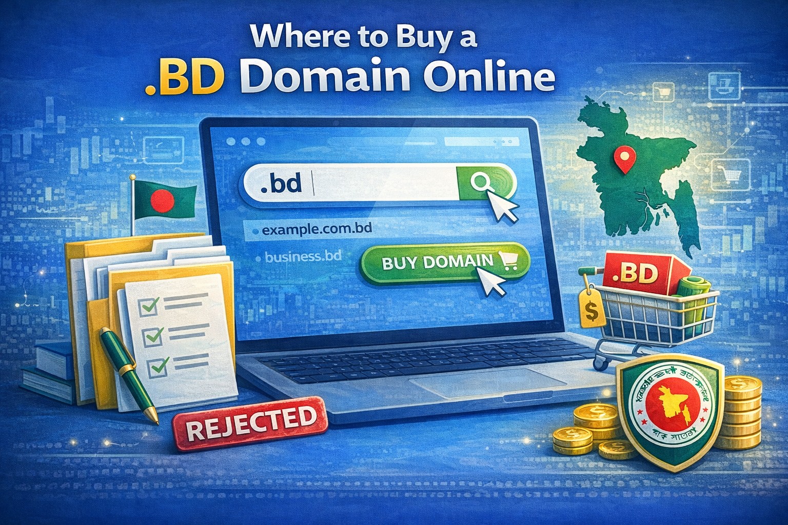 Documents Required for .BD Domain Registration in Bangladesh