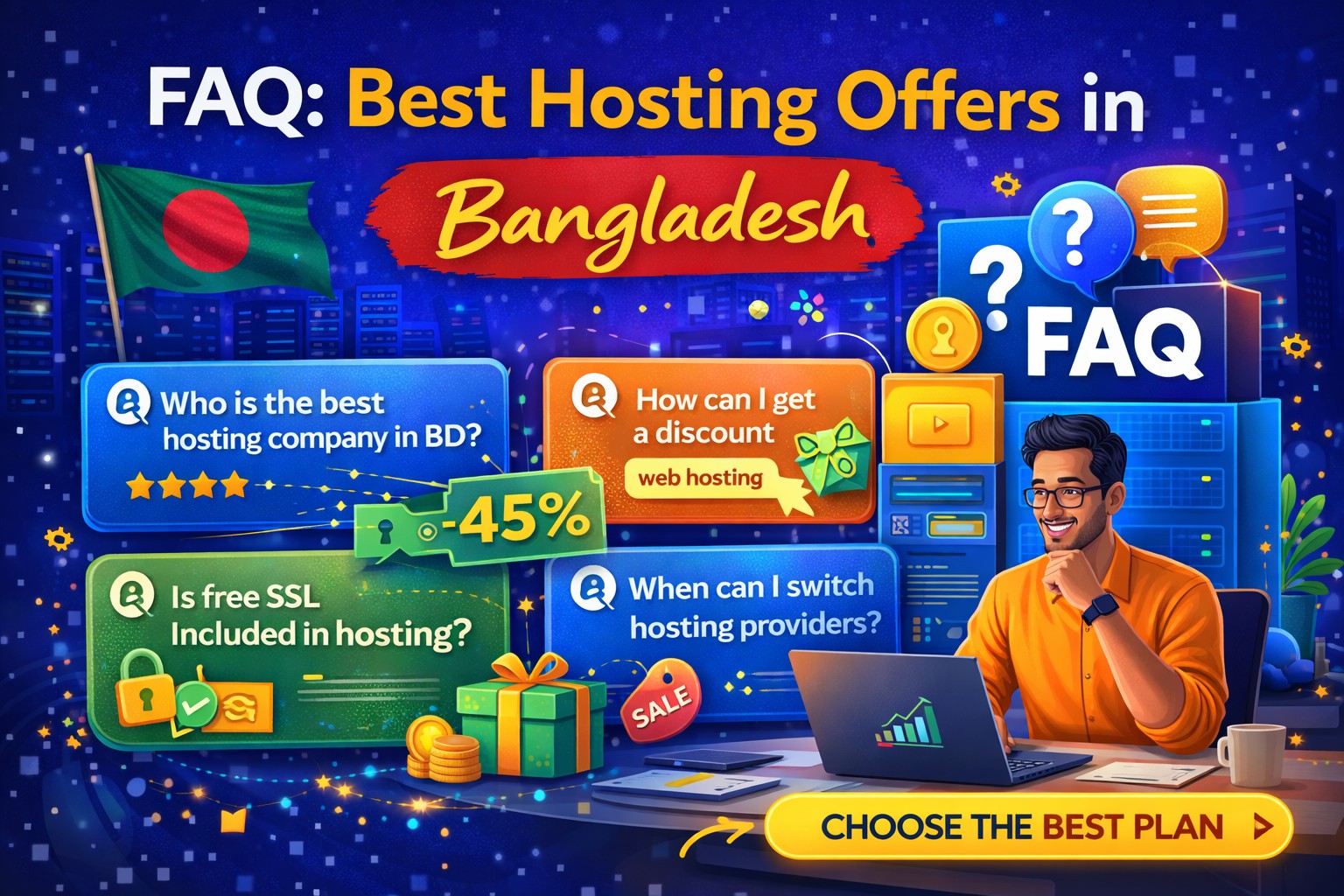 Best Hosting Offers in Bangladesh