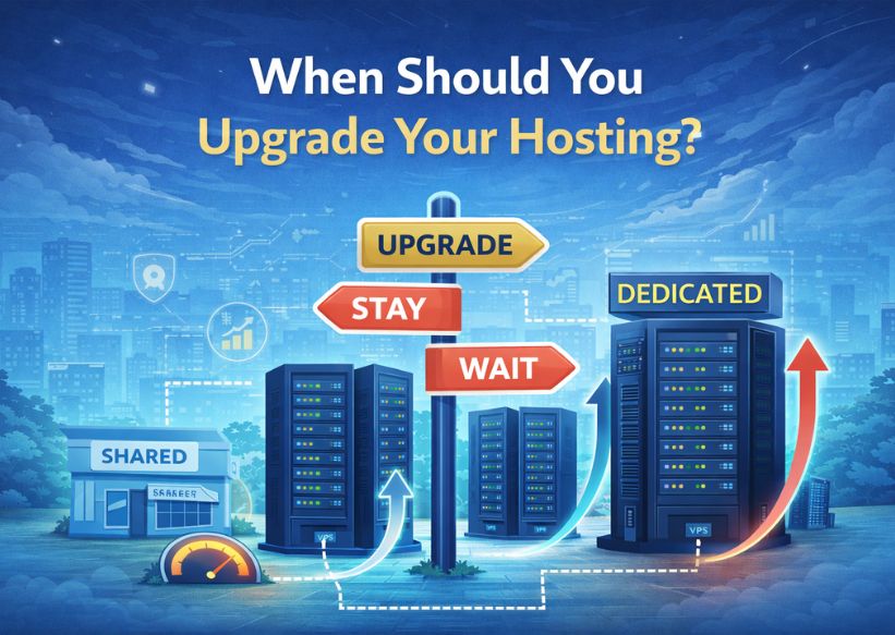 Shared Hosting vs VPS vs Dedicated Server
