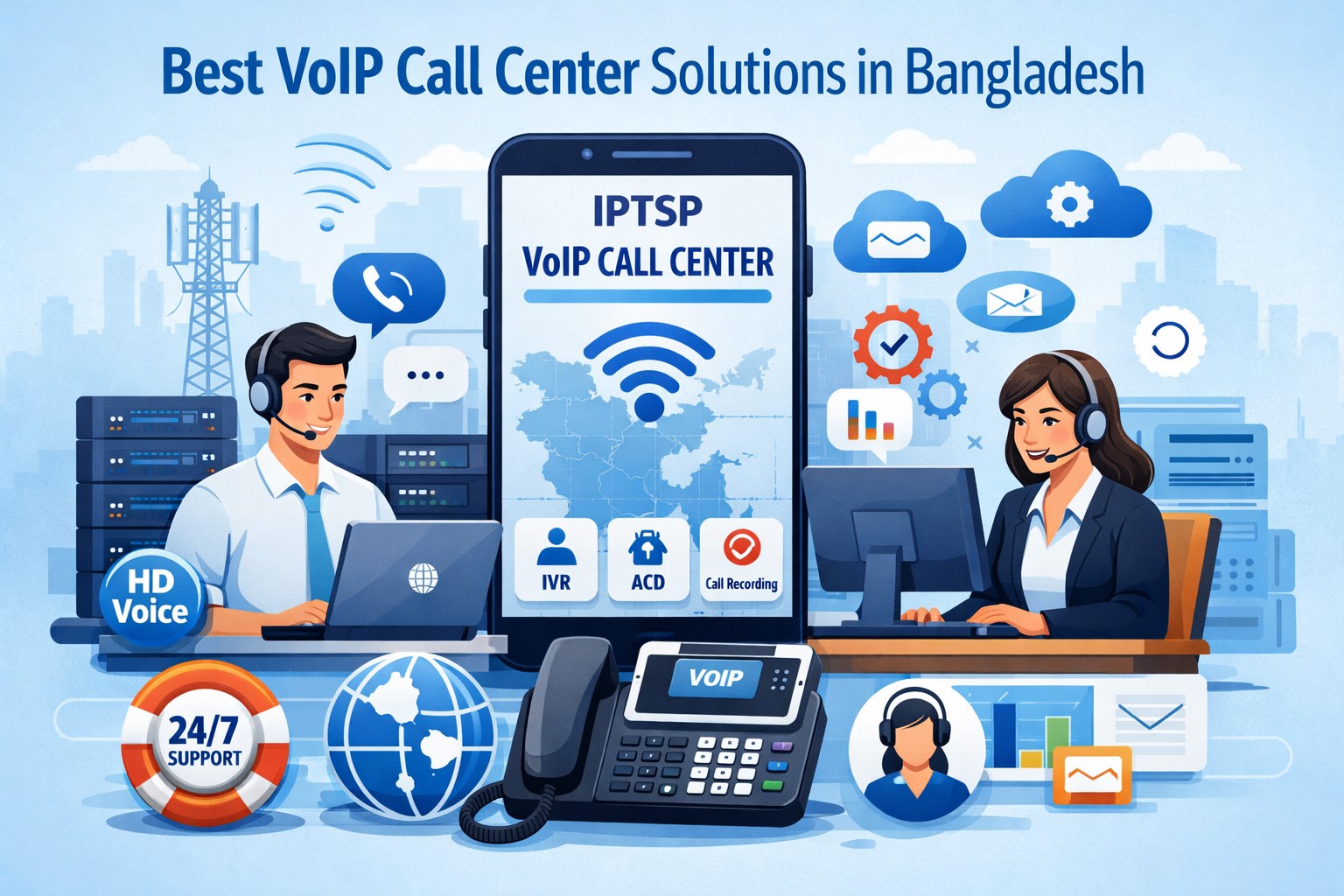  best VoIP call center solutions in Bangladesh