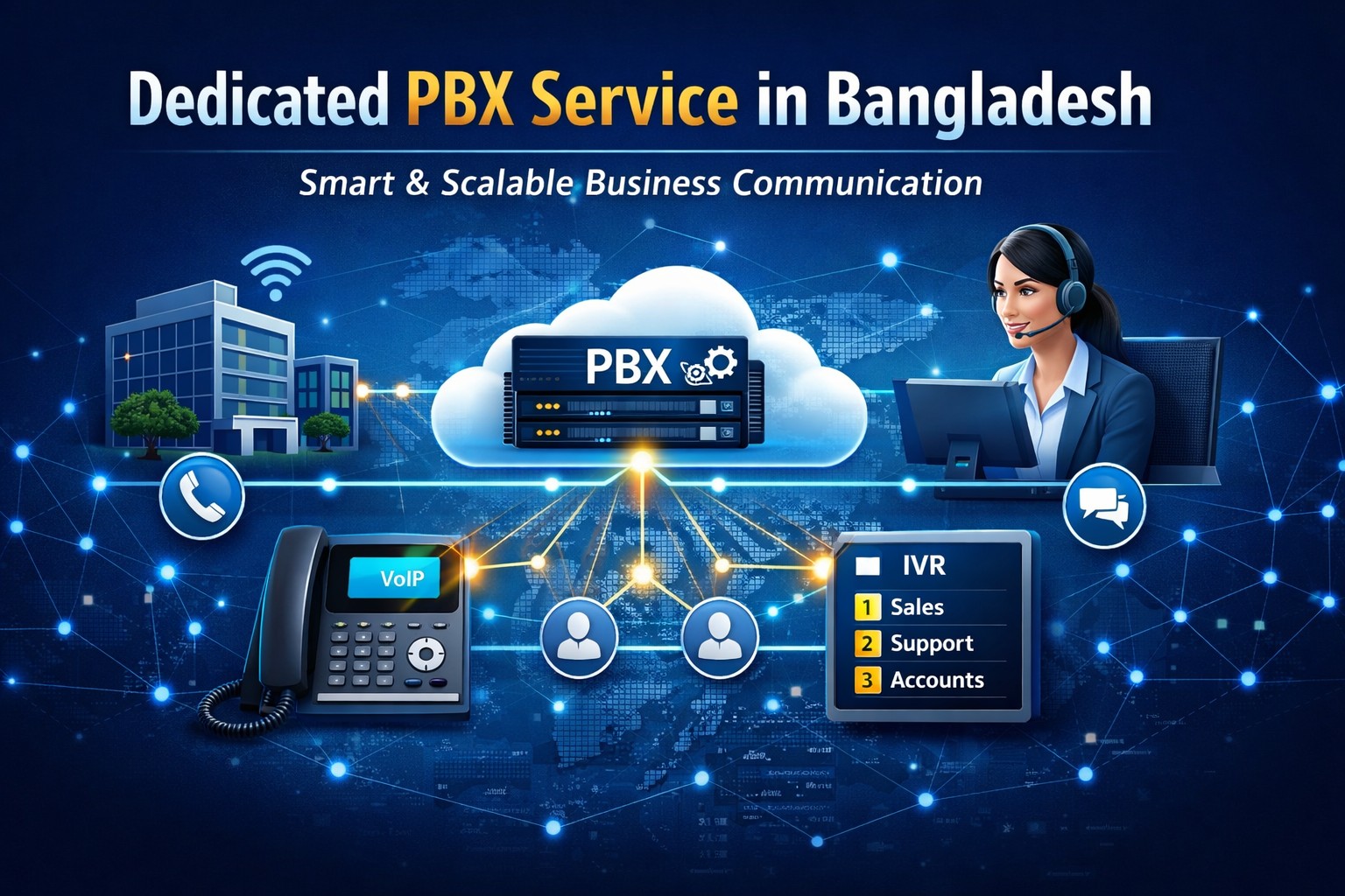 Dedicated PBX Service in Bangladesh