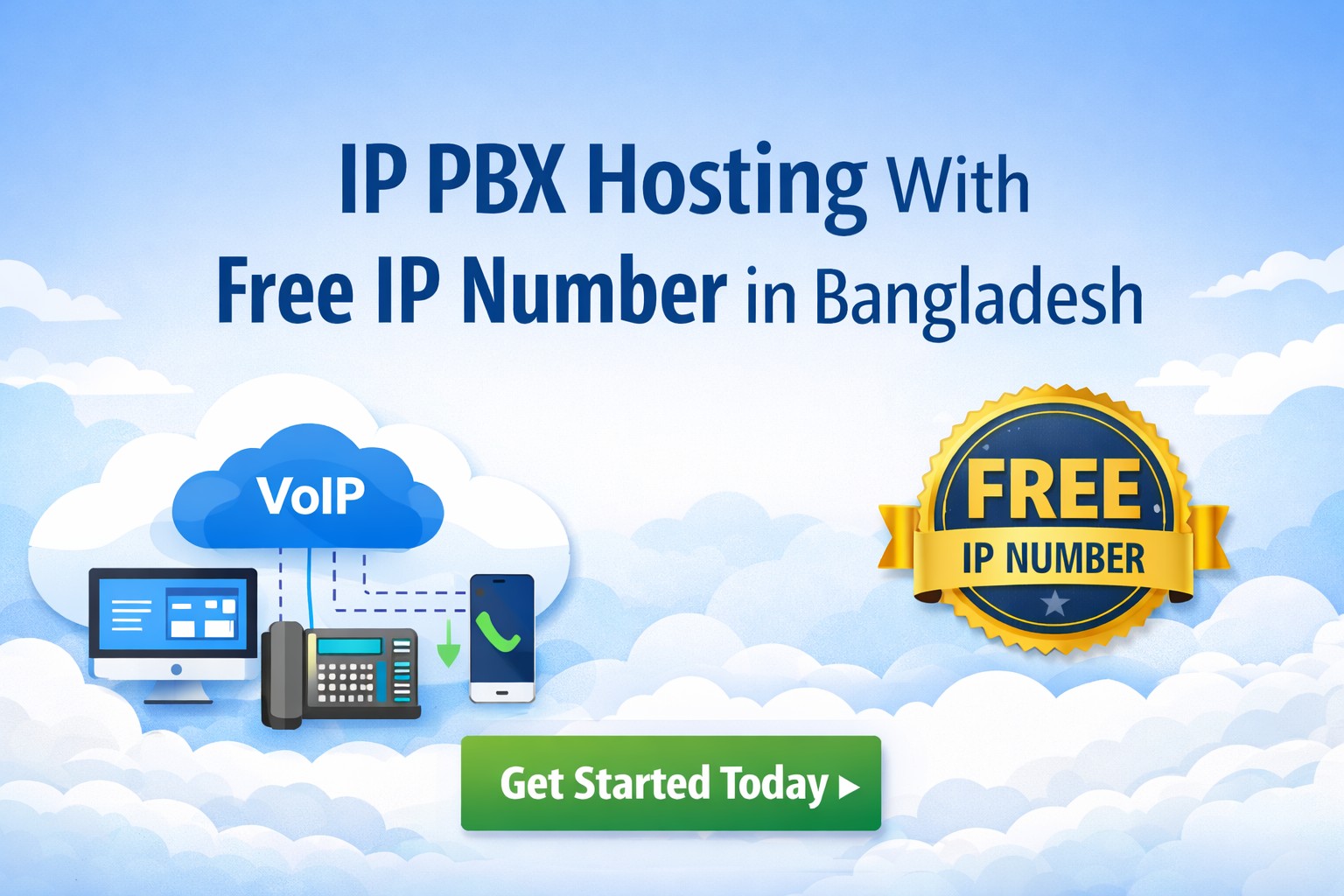 Best IP PBX Hosting With Free IP Number in Bangladesh