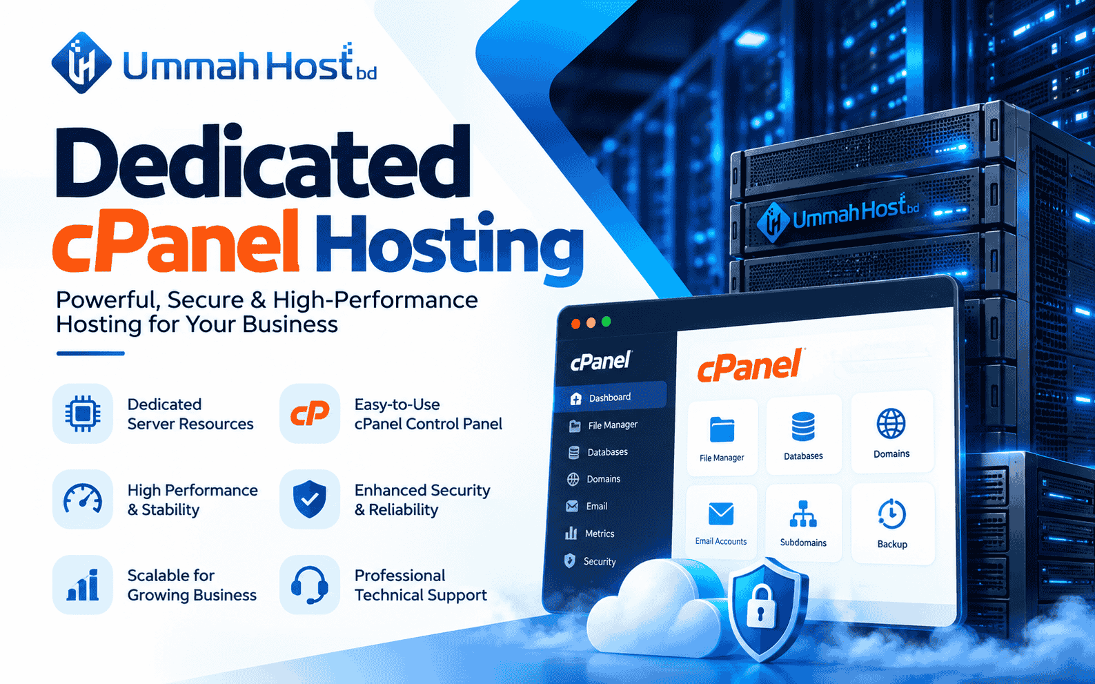 Dedicated cPanel Hosting